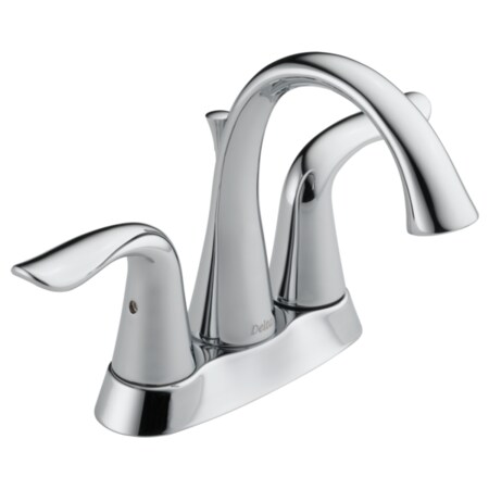 DELTA Delta Lahara: Two Handle Tract-Pack Centerset Bathroom Faucet 2538-TP-DST